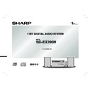 Sharp SD-EX200 User Guide / Operation Manual