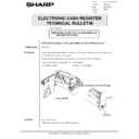 Sharp ER-A310 (serv.man15) Technical Bulletin