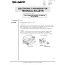 Sharp ER-A310 (serv.man18) Technical Bulletin