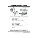 Sharp ER-A410, ER-A420 (serv.man5) Service Manual