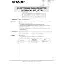 Sharp ER-A570 (serv.man20) Technical Bulletin