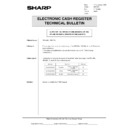 Sharp OPTIONS (serv.man36) Technical Bulletin