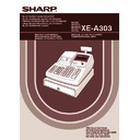 Sharp XE-A303 (serv.man6) User Guide / Operation Manual