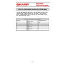 Sharp CABLES (serv.man2) Specification