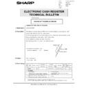 Sharp ER-A750 (serv.man21) Technical Bulletin