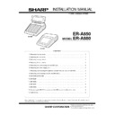 Sharp ER-A880 (serv.man6) Service Manual