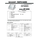 Sharp UP-3500 (serv.man31) Parts Guide