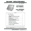 Sharp UP-3515 (serv.man8) User Guide / Operation Manual