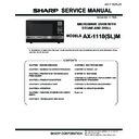 ax-1100(r)m, ax-1100(sl)m (serv.man18) service manual