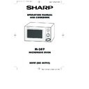 Sharp R-207 (serv.man2) User Guide / Operation Manual