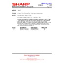 Sharp R-21AT (serv.man3) Technical Bulletin