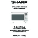 Sharp R-85STMA (serv.man15) User Guide / Operation Manual