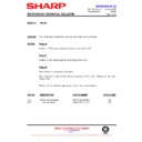 Sharp R-962M (serv.man9) Technical Bulletin