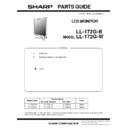 Sharp LL-172G (serv.man2) Parts Guide