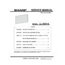 Sharp LL-S201A (serv.man3) Service Manual