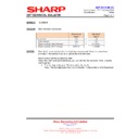 Sharp LL-S201A (serv.man7) Technical Bulletin
