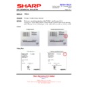 Sharp PN-K321 (serv.man17) Technical Bulletin