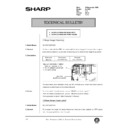Sharp AL-1000, AL-1010 (serv.man75) Technical Bulletin