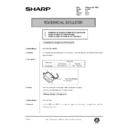 Sharp AL-1000, AL-1010 (serv.man76) Technical Bulletin