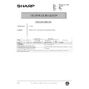 Sharp AL-1000, AL-1010 (serv.man83) Technical Bulletin