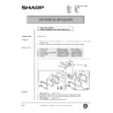 Sharp AL-1000, AL-1010 (serv.man84) Technical Bulletin