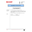 Sharp AL-1220 (serv.man28) Technical Bulletin