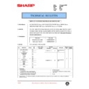 Sharp AL-1220 (serv.man43) Technical Bulletin