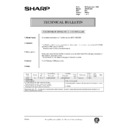 Sharp AR-161 (serv.man163) Technical Bulletin