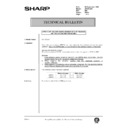 Sharp AR-161 (serv.man168) Technical Bulletin