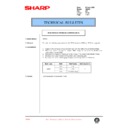 Sharp AR-405 (serv.man110) Technical Bulletin