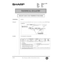 Sharp AR-C150 (serv.man116) Technical Bulletin