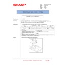 Sharp AR-C150 (serv.man20) Technical Bulletin