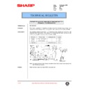 Sharp AR-C150 (serv.man89) Technical Bulletin