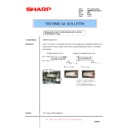 Sharp AR-M550 (serv.man101) Technical Bulletin
