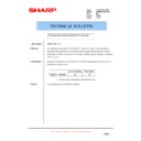 Sharp AR-M550 (serv.man127) Technical Bulletin