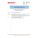 Sharp MX-1800N (serv.man108) Technical Bulletin