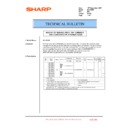 Sharp MX-1800N (serv.man109) Technical Bulletin