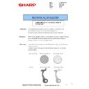 Sharp MX-1800N (serv.man62) Technical Bulletin