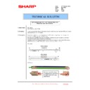 Sharp MX-1800N (serv.man91) Technical Bulletin