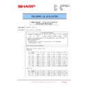 Sharp MX-2310U, MX-3111U (serv.man171) Technical Bulletin