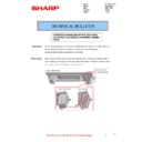 Sharp MX-2310U, MX-3111U (serv.man62) Technical Bulletin