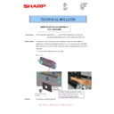 Sharp MX-5050N, MX-5050V, MX-5070N, MX-5070V, MX-6050N, MX-6050V, MX-6070N, MX-6070V (serv.man121) Technical Bulletin