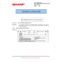Sharp MX-5500N, MX-6200N, MX-7000N (serv.man123) Technical Bulletin