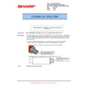 Sharp MX-5500N, MX-6200N, MX-7000N (serv.man135) Technical Bulletin