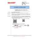 Sharp MX-5500N, MX-6200N, MX-7000N (serv.man136) Technical Bulletin