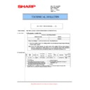 Sharp MX-5500N, MX-6200N, MX-7000N (serv.man137) Technical Bulletin