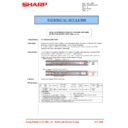Sharp MX-5500N, MX-6200N, MX-7000N (serv.man187) Technical Bulletin