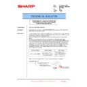 Sharp MX-5500N, MX-6200N, MX-7000N (serv.man197) Technical Bulletin
