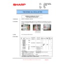 Sharp MX-5500N, MX-6200N, MX-7000N (serv.man211) Technical Bulletin