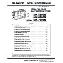 Sharp MX-5500N, MX-6200N, MX-7000N (serv.man75) Service Manual